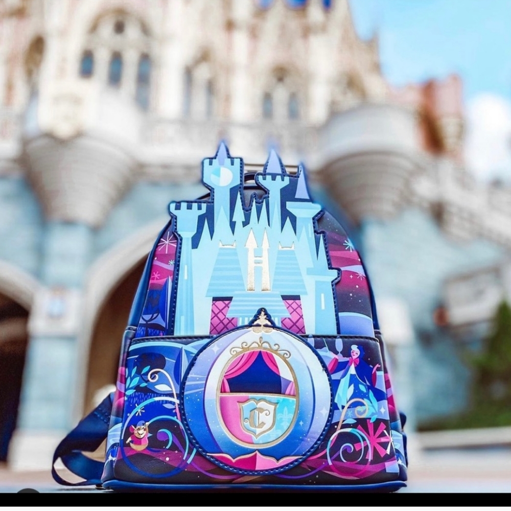 Cinderella castle loungefly